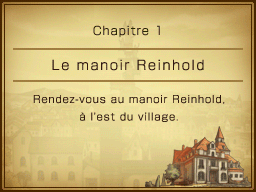 Chapitre 1 : Le Manoir Reinhold